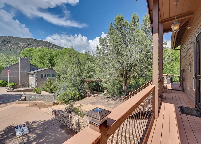 Log In W/ Deck, Mtn & Creek Views *